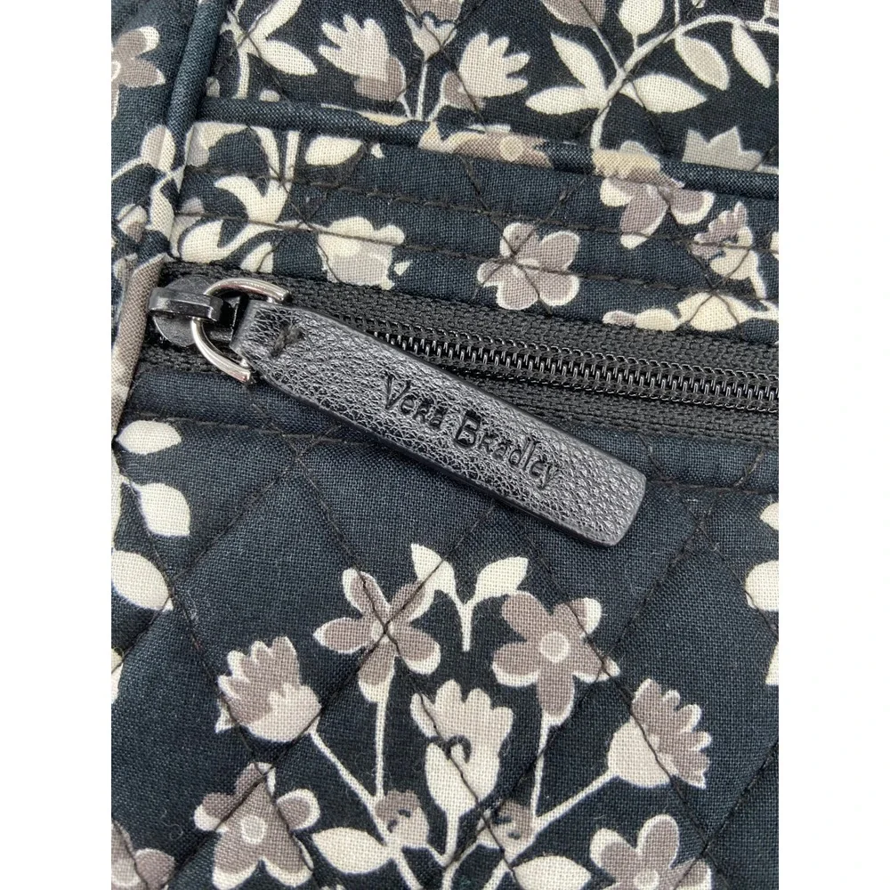 Vera Bradley Purse Handbag + Wallet Chandelier Noir Crossbody Adjustable Strap‎